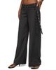 Edikted Edikted Cruz Double Belt Baggy Tailored Pants - 4