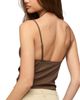 Edikted Edikted Dafna Asymmetric Button Tank Top - 2