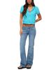 Edikted Edikted Daisi Short Sleeve Hoodie Top - 5