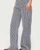 Edikted Edikted Daja Striped Low Rise Baggy Jeans in Navy/And/White, Women's at Urban Outfitters - 3