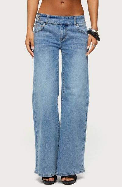 EDIKTED EDIKTED Dale Low Rise Straight Leg Jeans