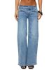 Edikted Edikted Dale Low Rise Straight Leg Stretchy Jeans - 1