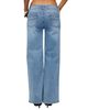 Edikted Edikted Dale Low Rise Straight Leg Stretchy Jeans - 2