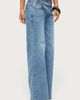 Edikted Edikted Dale Low Rise Straight Leg Stretchy Jeans in Light/Blue/Washed, Women's at Urban Outfitters - 2