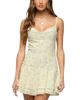 Edikted Edikted Daphna Floral Chiffon Mini Dress - 1