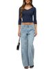 Edikted Edikted Darynne Low Rise Baggy Jeans - 5
