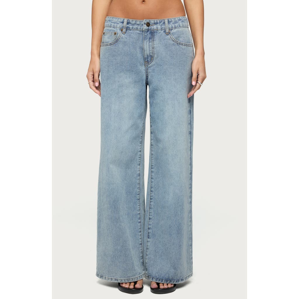 EDIKTED EDIKTED Darynne Low Rise Wide Leg Jeans