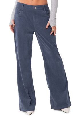 EDIKTED EDIKTED Dawn High Waist Wide Leg Corduroy Pants