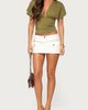 Edikted Edikted Deliya Studded Cargo Skort in White, Women's at Urban Outfitters - 5