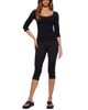 Edikted Edikted Desi Scoop Neck Three-Quarter Sleeve Top - 5