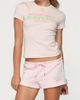 Edikted Edikted Edikted Bites T Shirt Top in Light/Pink, Women's at Urban Outfitters - 4