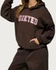 Edikted Edikted Edikted Glow Rhinestone Hoodie in Brown, Women's at Urban Outfitters - 3