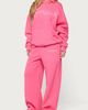 Edikted Edikted Edikted International Wide Leg Sweatpants in Pink, Women's at Urban Outfitters - 2