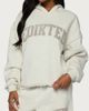 Edikted Edikted Edikted To You Oversized Hoodie in Light/Gray/Melange, Women's at Urban Outfitters - 3