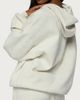 Edikted Edikted Edikted To You Oversized Hoodie in Light/Gray/Melange, Women's at Urban Outfitters - 5