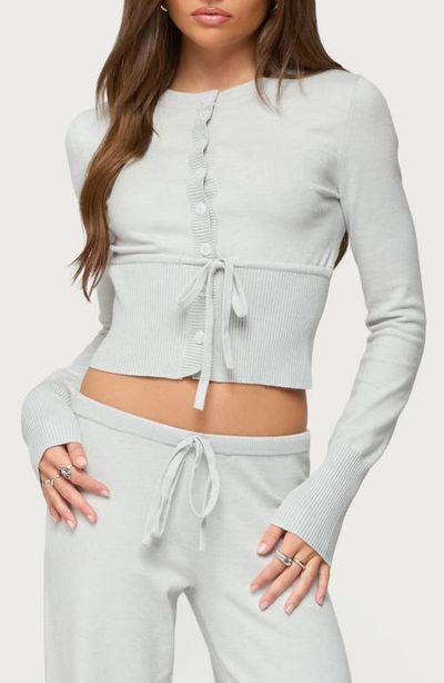 EDIKTED EDIKTED Embryn Drawstring Waist Cardigan