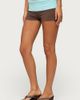 Edikted Edikted Emmey Contrast Foldover Shorts in Brown/And/Aqua, Women's at Urban Outfitters - 3