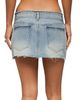 Edikted Edikted Emree Distressed Denim Mini Skirt - 3