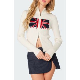 EDIKTED EDIKTED England Zip Cardigan