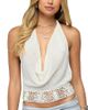 Edikted Edikted Ennis Crochet Waist Knit Top - 1