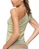 Edikted Edikted Eulia One Shoulder Striped Top - 2