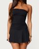 Edikted Edikted Evonna Strapless Flared Romper in Black, Women's at Urban Outfitters - 1
