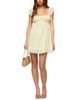 Edikted Edikted Eyelet Ruffle Babydoll Mini Dress - 3