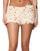 Edikted Edikted Faux Feather Sequin Micro Shorts - 1