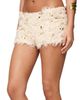 Edikted Edikted Faux Feather Sequin Micro Shorts - 4