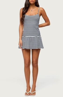 EDIKTED EDIKTED Felicitie Stripe Minidress