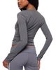 Edikted Edikted Ferne Long Sleeve V Neck Top - 2