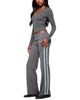 Edikted Edikted Ferne Long Sleeve V Neck Top - 5