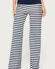 Edikted Edikted Fina Contrast Foldover Striped Pants in Navy/And/White, Women's at Urban Outfitters - 1