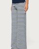 Edikted Edikted Fina Contrast Foldover Striped Pants in Navy/And/White, Women's at Urban Outfitters - 3