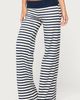 Edikted Edikted Fina Contrast Foldover Striped Pants in Navy/And/White, Women's at Urban Outfitters - 4