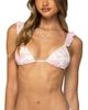 Edikted Edikted Floral Ruffle Triangle Bikini Top - 1
