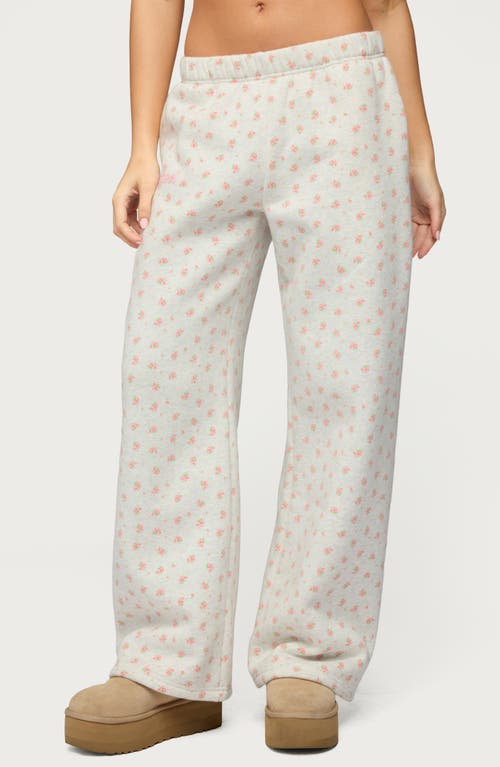 EDIKTED EDIKTED Flower Power Wide Leg Sweatpants