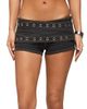 Edikted Edikted Gabrielle Grommet Wrap Denim Shorts - 1