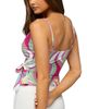 Edikted Edikted Galie Abstract Printed Wrap Top - 2