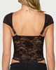 Edikted Edikted Gasha Lace Cupped Bodysuit in Black, Women's at Urban Outfitters - 5