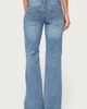 Edikted Edikted Girla Low Rise Wide Leg Jeans in Blue/Washed, Women's at Urban Outfitters - 5