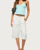 Edikted Edikted Glendon Babydoll Top in Turquoise, Women's at Urban Outfitters - 2