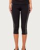 Edikted Edikted Halleigh Stripey Foldover Capri Pants in Black, Women's at Urban Outfitters - 3