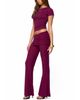 Edikted Edikted Halli Foldover Mini Skirt Pants - 4