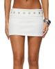 Edikted Edikted Havana Grommet Ribbed Foldover Mini Skort - 1