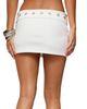 Edikted Edikted Havana Grommet Ribbed Foldover Mini Skort - 3