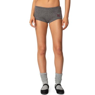 EDIKTED EDIKTED Heart Knit Micro Shorts