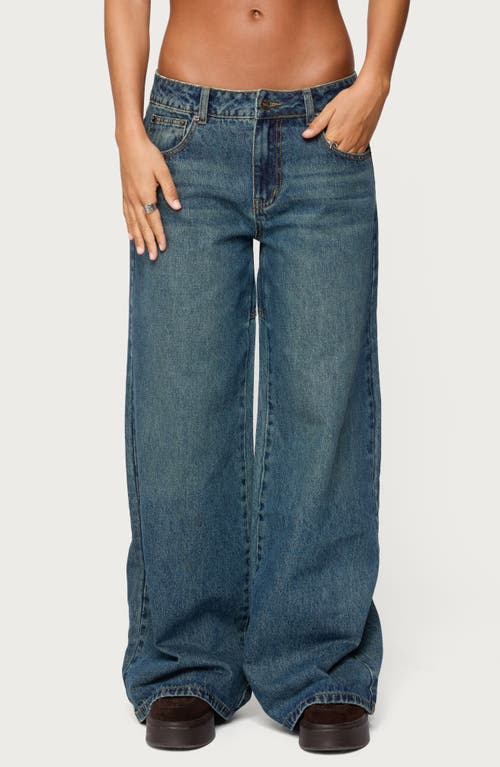 EDIKTED EDIKTED Heartly Low Rise Wide Leg Jeans