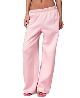 Edikted Edikted Hearts Barbie Baggy Sweatpants