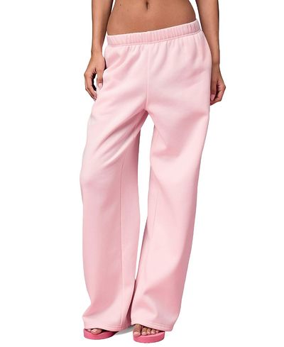 Edikted Edikted Hearts Barbie Baggy Sweatpants